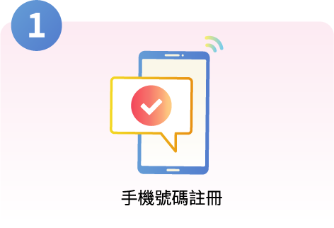 手機號碼註冊